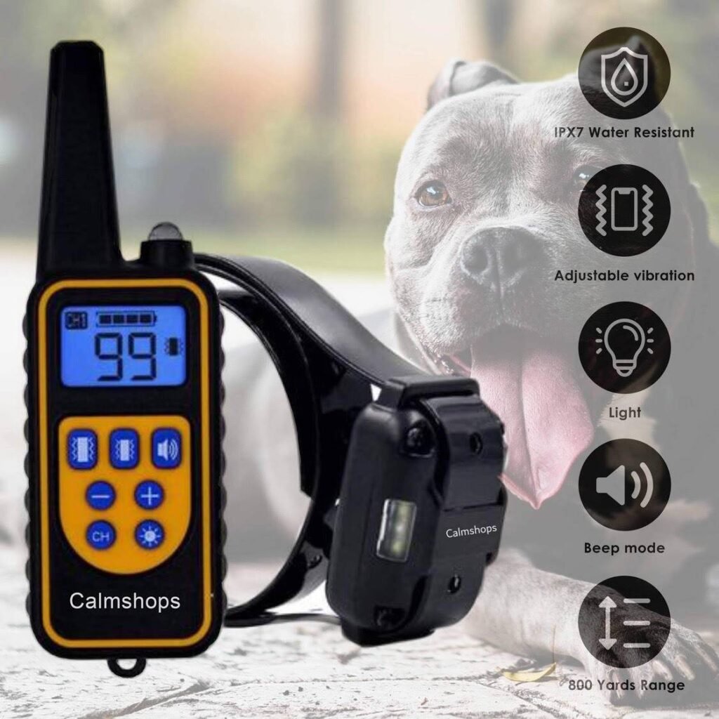 vibrating dog collar