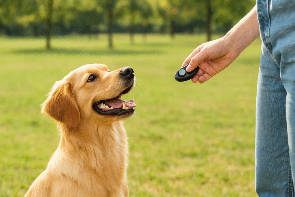dog clicker training