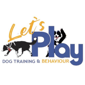 lets play dog training logo