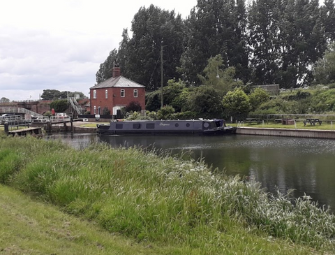 The River Witham at Bardney Lock
