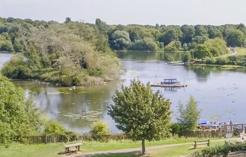Ferry meadows, beautiful lake