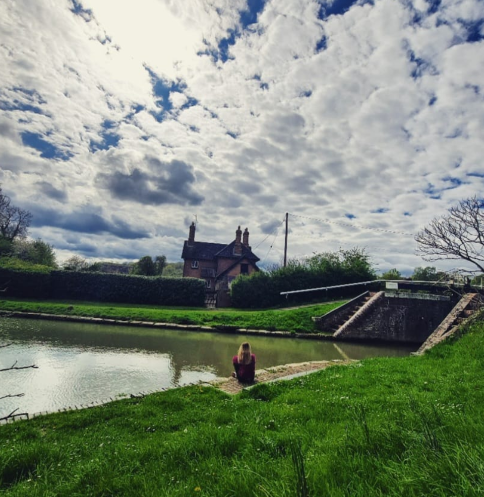 The Grand Union Canal at Stoke Bruerne