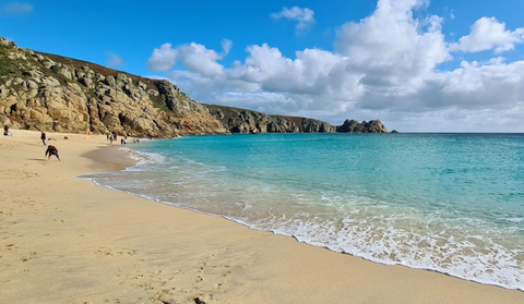 Porthcurno Beach