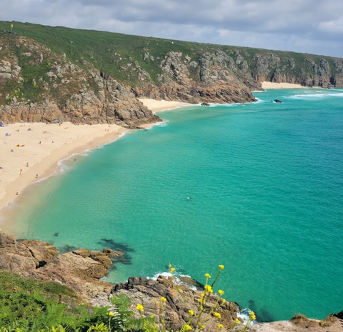 porthcurno beach
