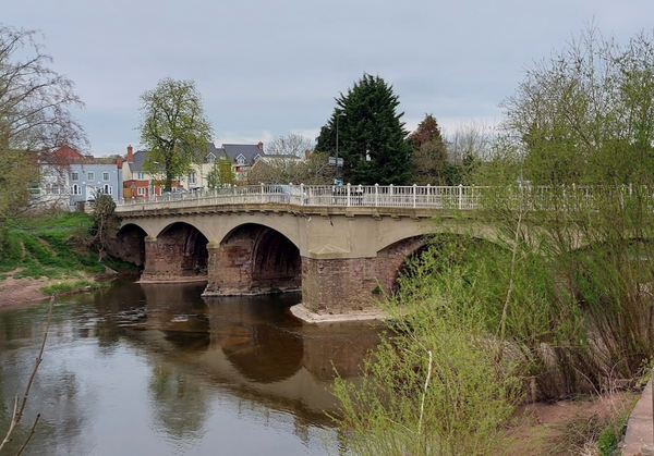 The River Teme at Tenbury Wells