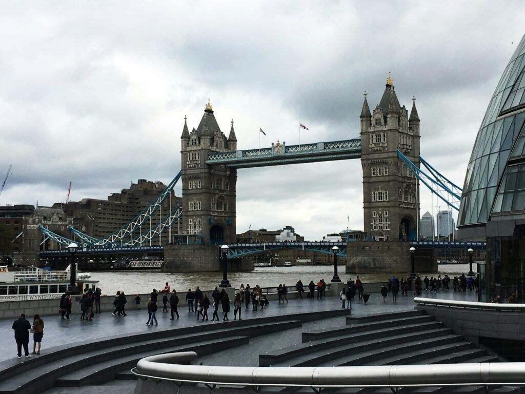 Tower Bridge in London during daytime