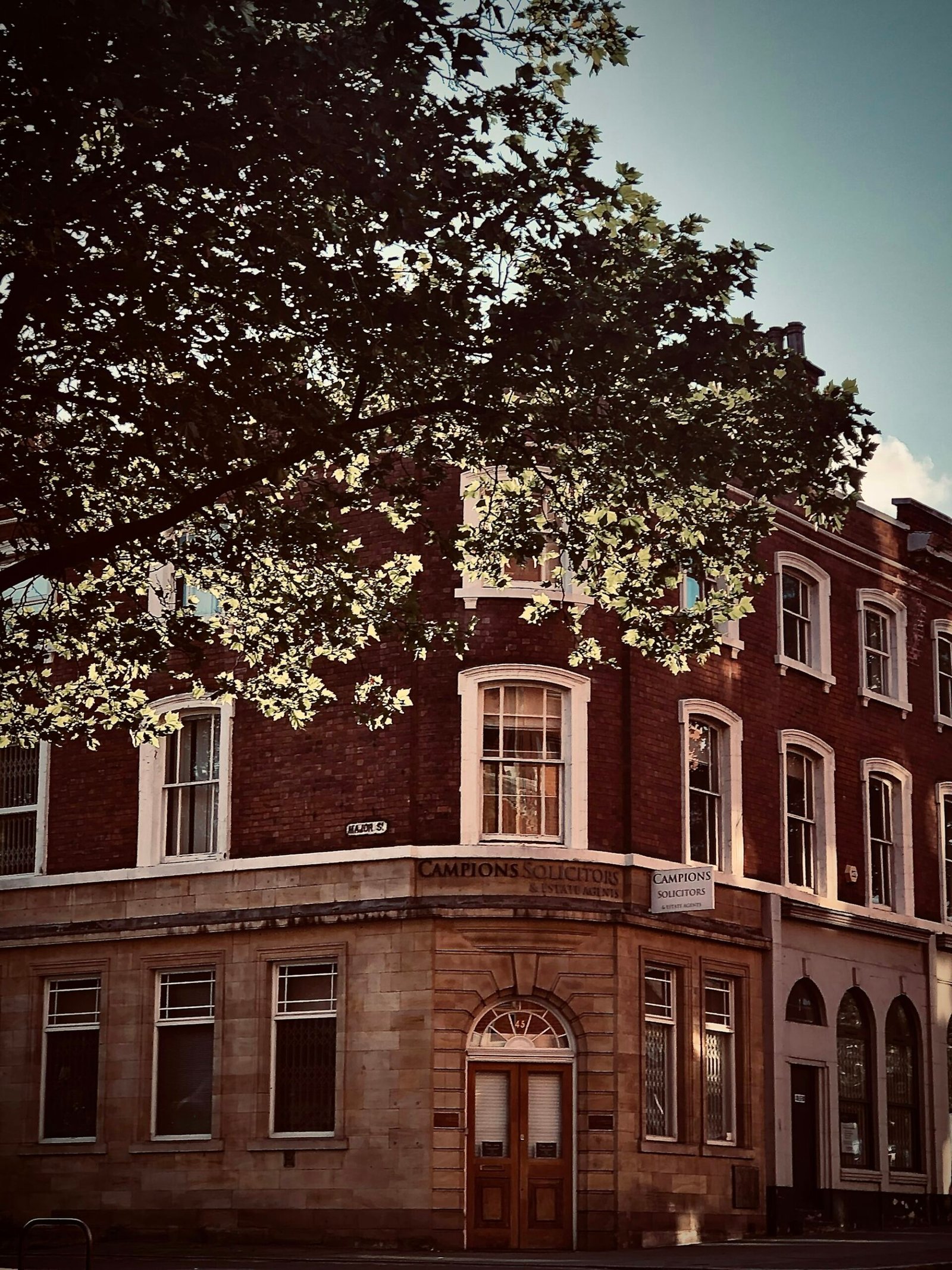 Nottingham city centre architecture